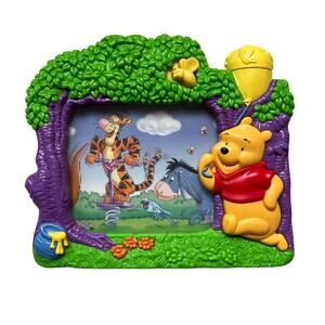 Vintage Disney Winnie the Pooh Scrolling Screen Musical Crib Toy Baby WORKS